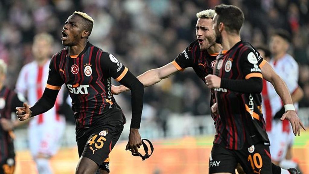 Galatasaray, zaferle liderliğini sürdürdü!