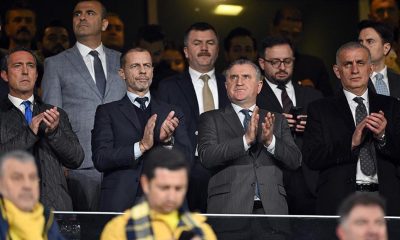 Bakan Bak ve Ceferin Fenerbahçe Maçını İzledi