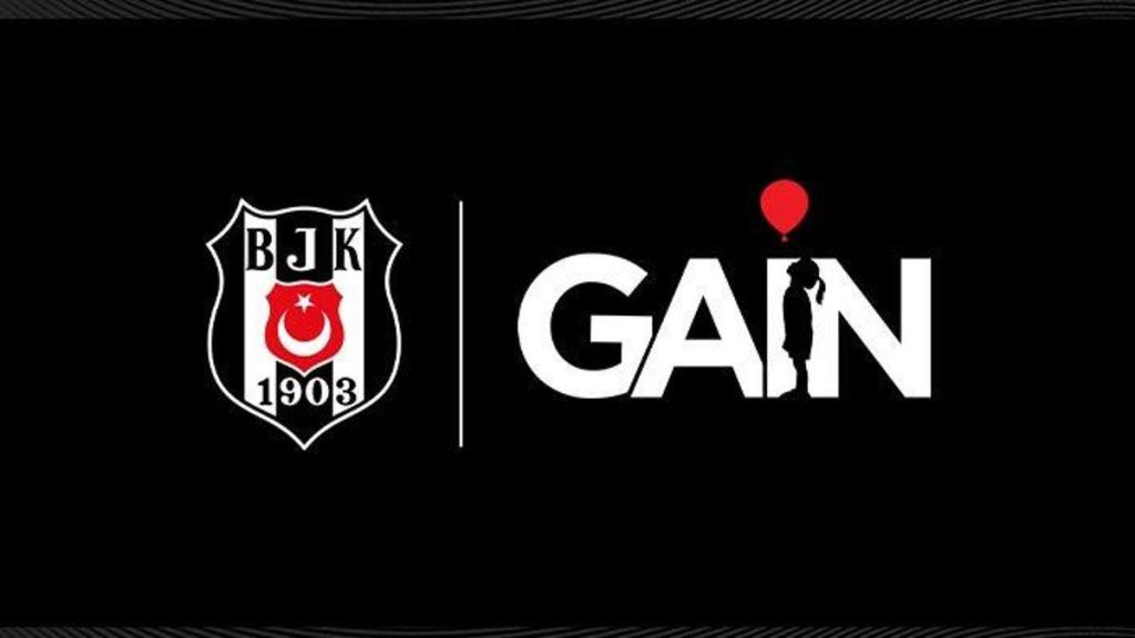 Beşiktaş’tan Gain ile Yeni Sponsorluk Anlaşması!