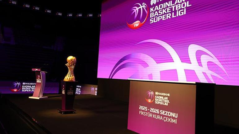 Halkbank Kadınlar Basketbol Süper Ligi’nde 2025-2026 sezonunun fikstürü belli oldu