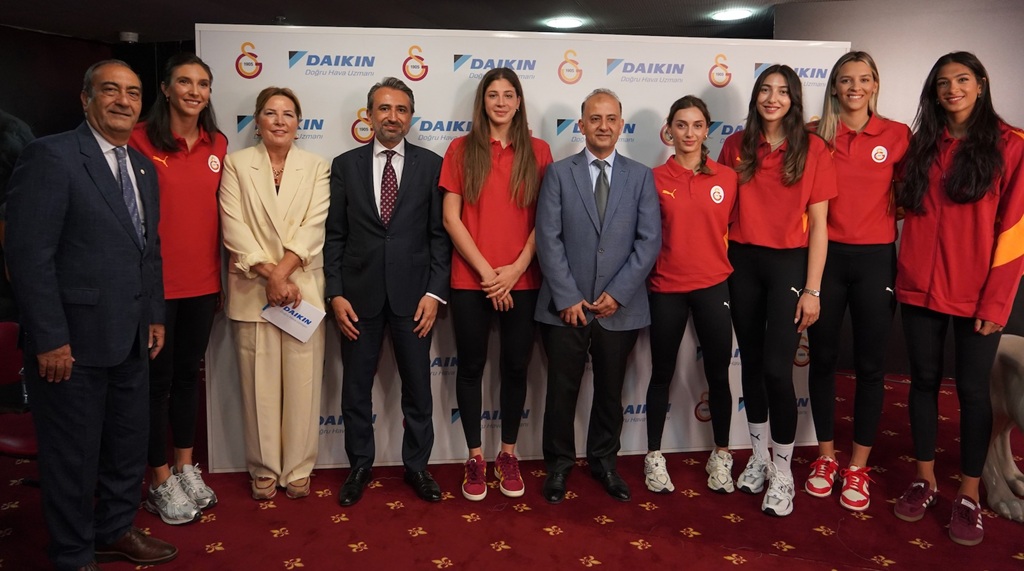 Daikin Türkiye, Galatasaray Kadın Voleybol Takımı ile Yeni Sezona Hazır