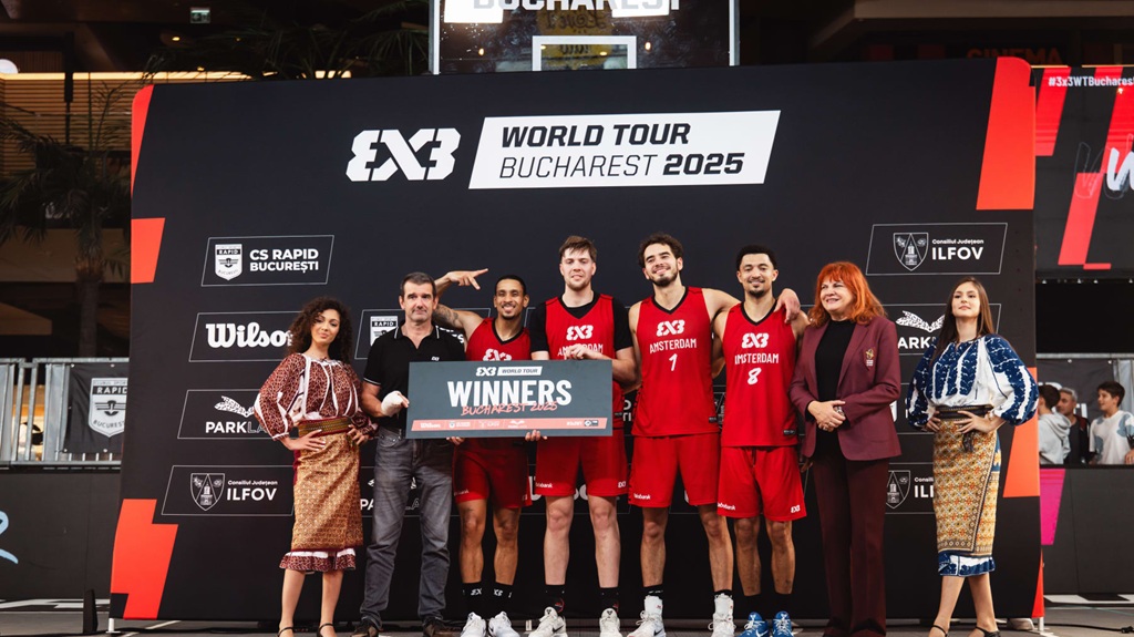 Amsterdam Rabobank, Bükreş’te FIBA 3×3 Dünya Turu’nda Zirveye Yerleşti