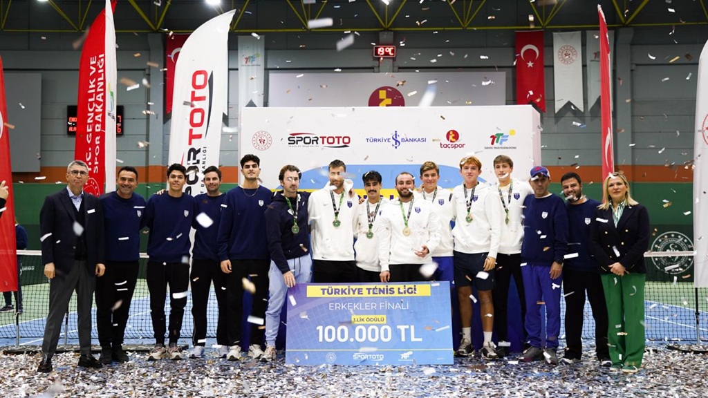 Türkiye Tenis Ligi Finallerinde "Enka" Fırtınası 1 Erkekler Sampiyonu ENKA